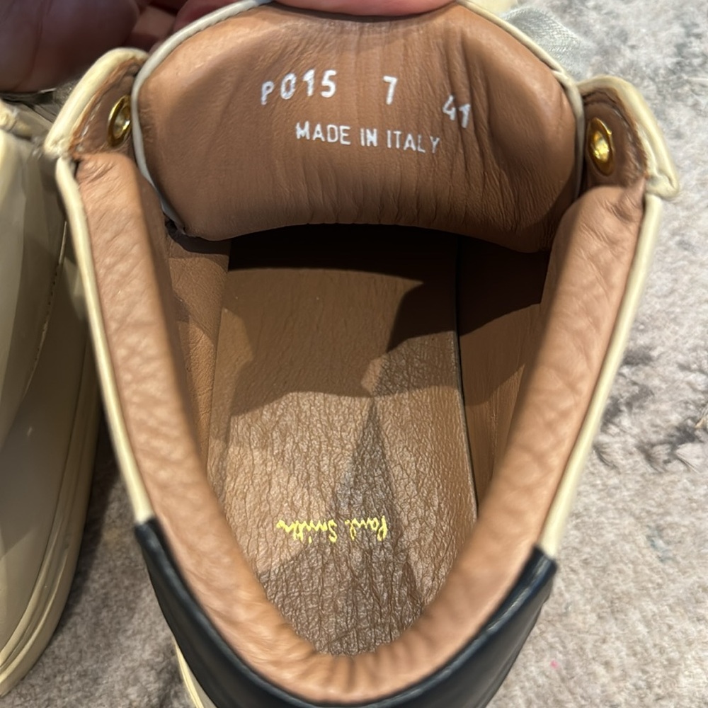 Paul Smith High Top Padded Leather Sneakers View 4